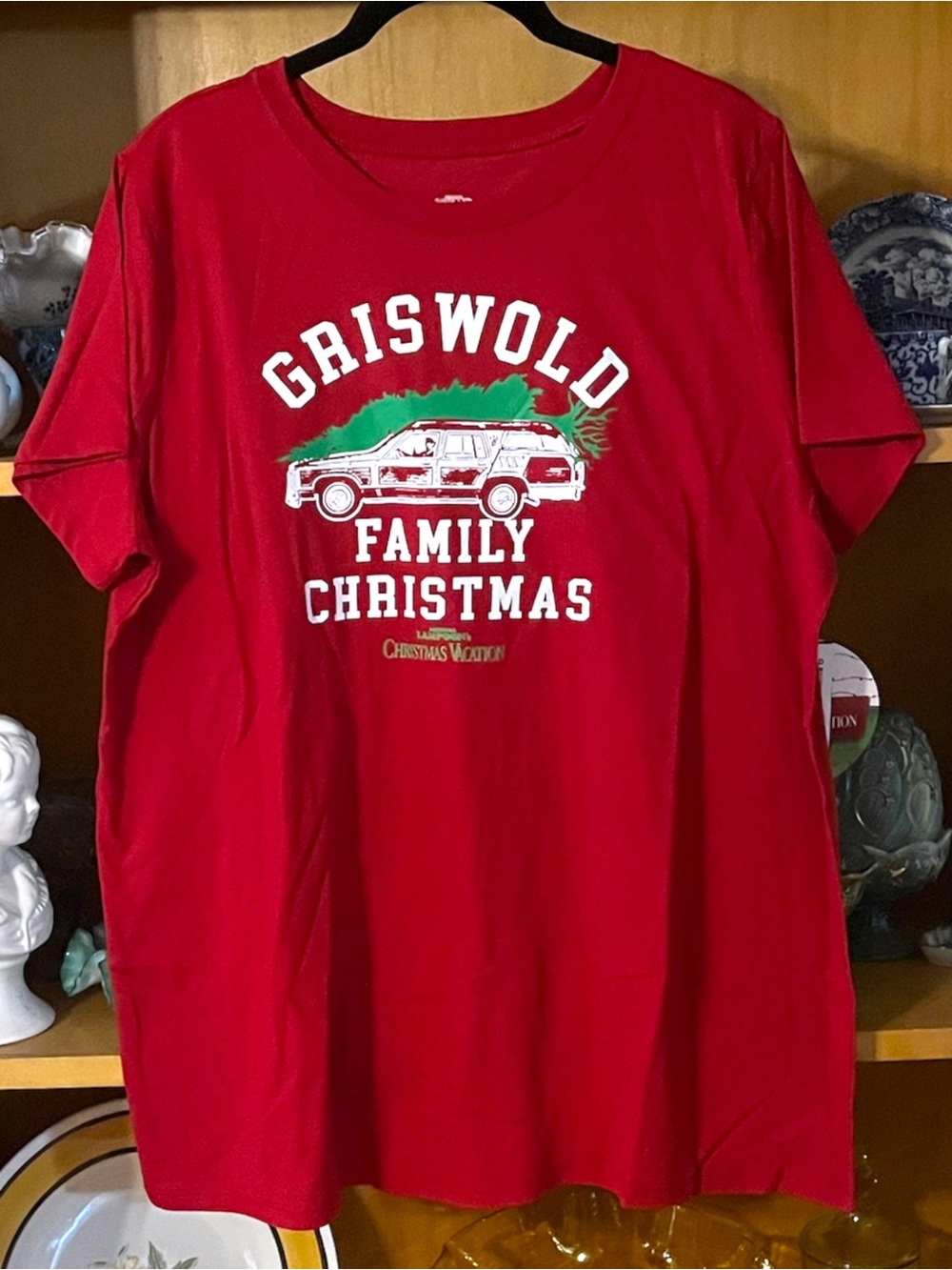 Torrid Christmas Vacation Classic Fit Cotton Crew Tee Size 1